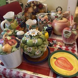 Vintage Fruit  Decorative Kitchenware 