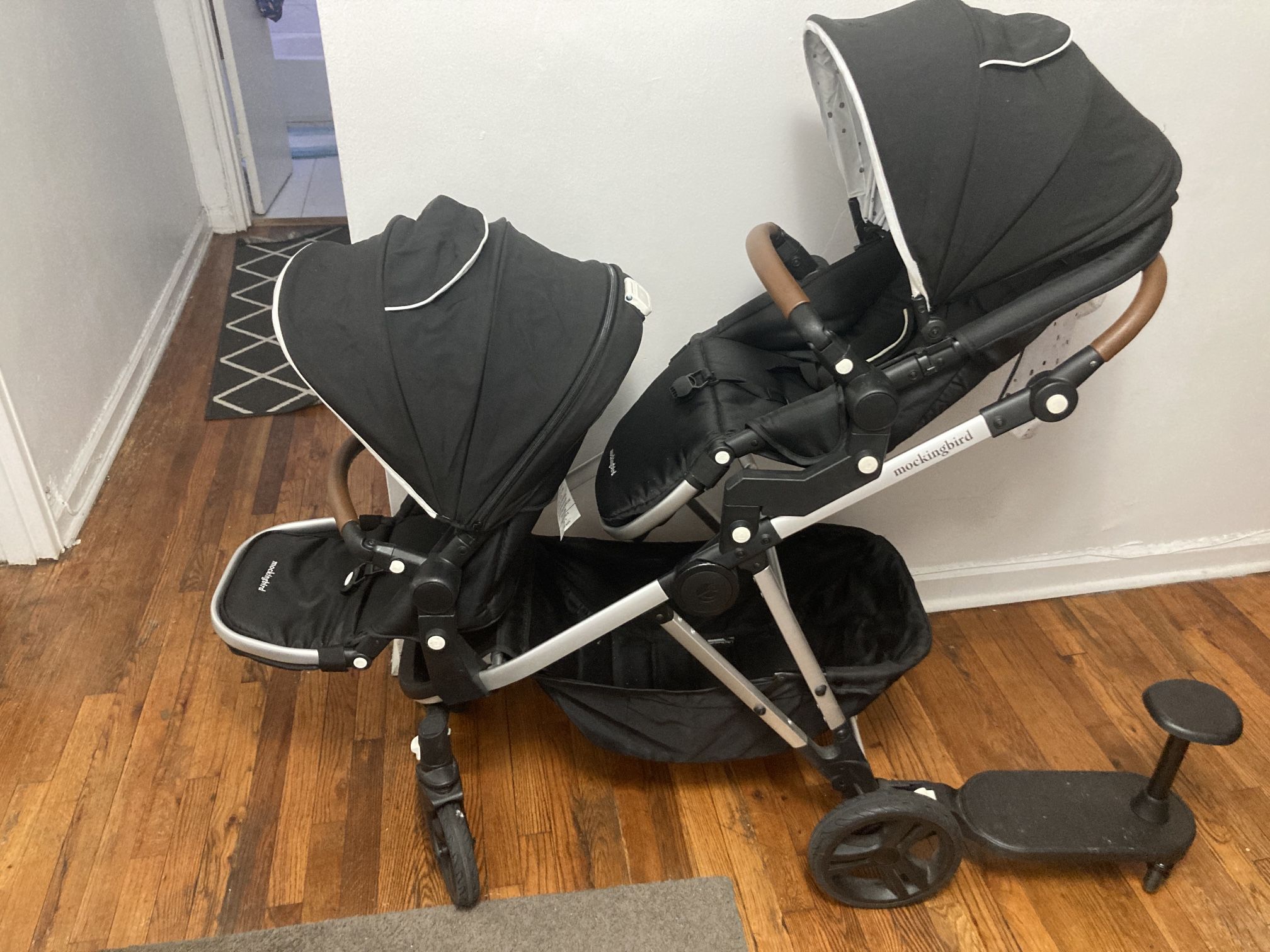 Mockingbird Stroller All parts Included Plus Toddler Hover Board 