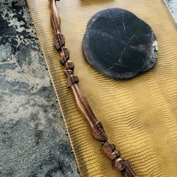 Tahitian Hand carved Walnut Stick 