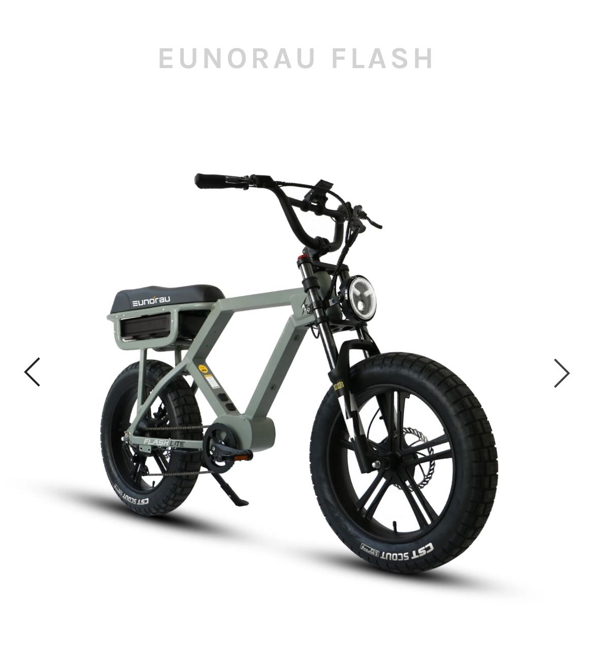 New Eunorau Flash Rear-Drive