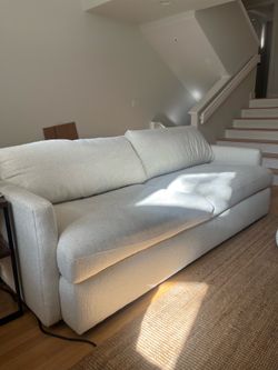 Crate & Barrel Lounge Sofa 93”
