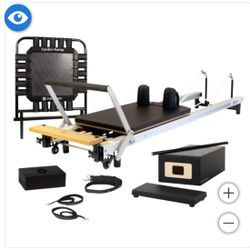 Merrithew At Home SPX Reformer Pilates Package with Cardio-Tramp