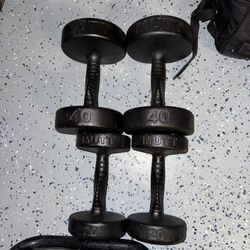 Rogue Mutt Dumbbells And GoRuck Weighted Backpack