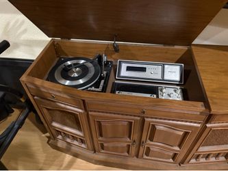 Vintage record player