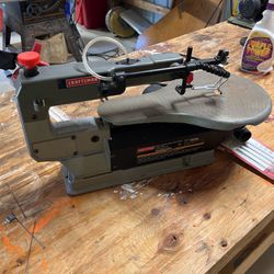 Craftsman scroll saw with extra blades