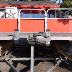 Pontoon Sun Racer Boat (Florida Registered)