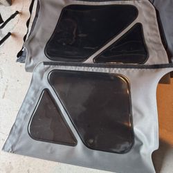 OEM Khaki Jeep Wrangler TJ Soft Top