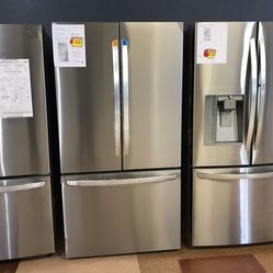 Lg Counter Depth French Dpor Smart Refrigerator With Internal Water Dispenser 💥💥