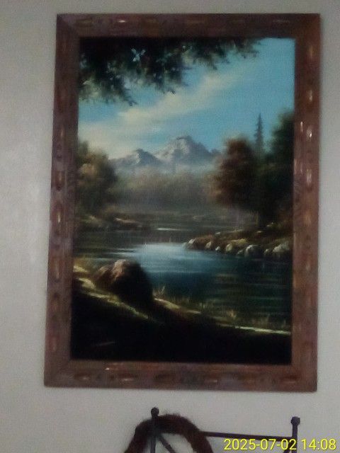 Original Sanchez Landscape In Frame