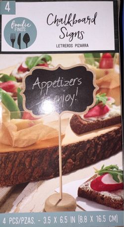 Chalkboard signs