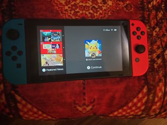 Nintendo Switch Has 2 Controllers 4 Games And All Charger Etc