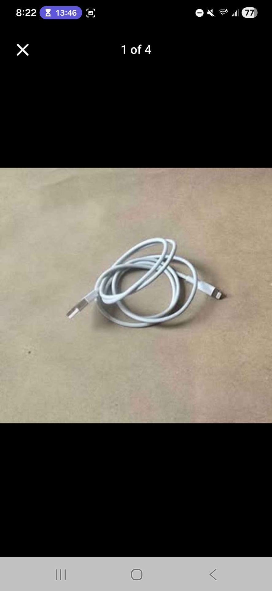 i-Phone 12 USB Cord
