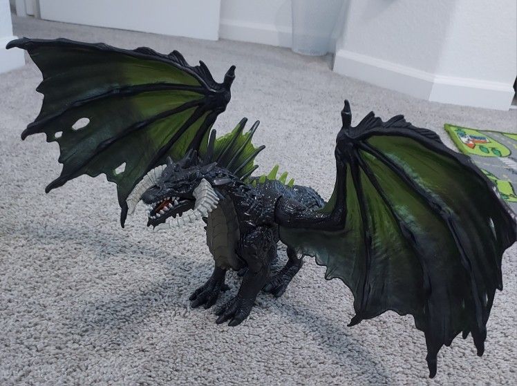 Dungeons And Dragons Black Dragon Rakor D&D Dragon Toy