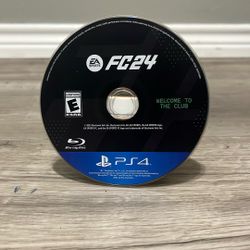 Fc 24 PlayStation 4 Game, Custom Made Case😓🥲