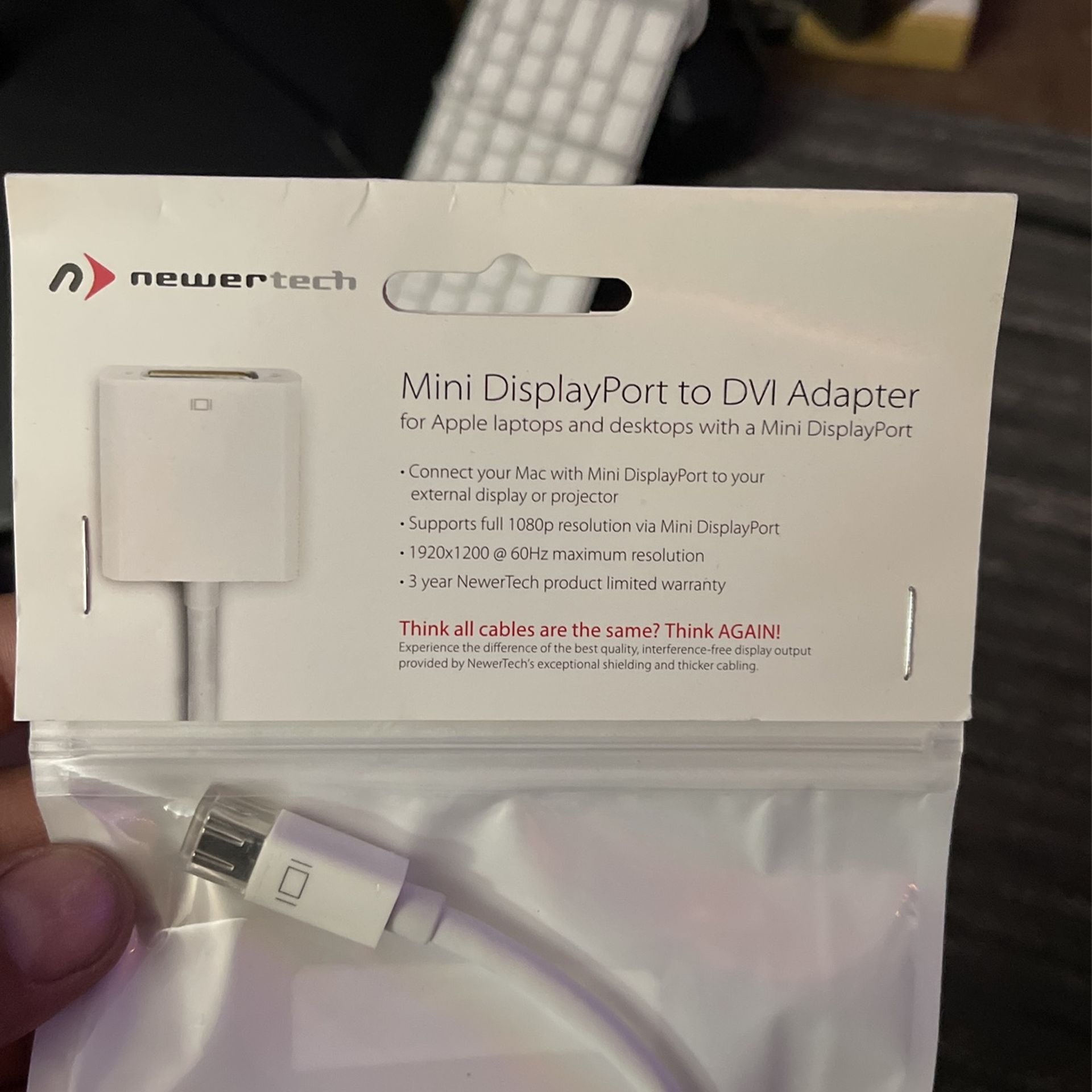 Mini Display Port To DVI Adapter For For Apple