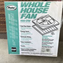 Whole House Fan