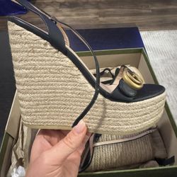 Gucci Wedges Size 7 US 37 EUR
