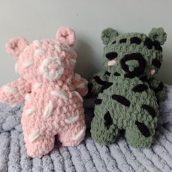 Frankenbears Plushie Pair!!