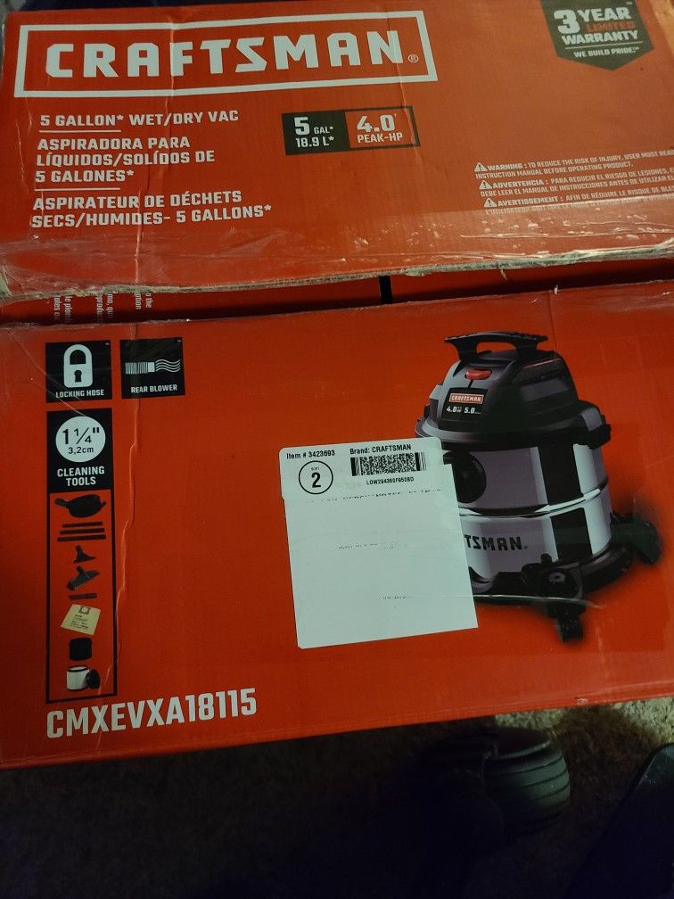 Craftsman Wet/Dry Vac