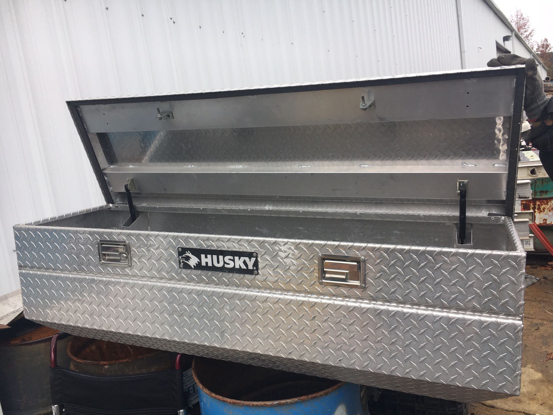 Aluminum Husky truck tool box