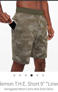 Lululemon T.H.E. Short 9" *Linerless