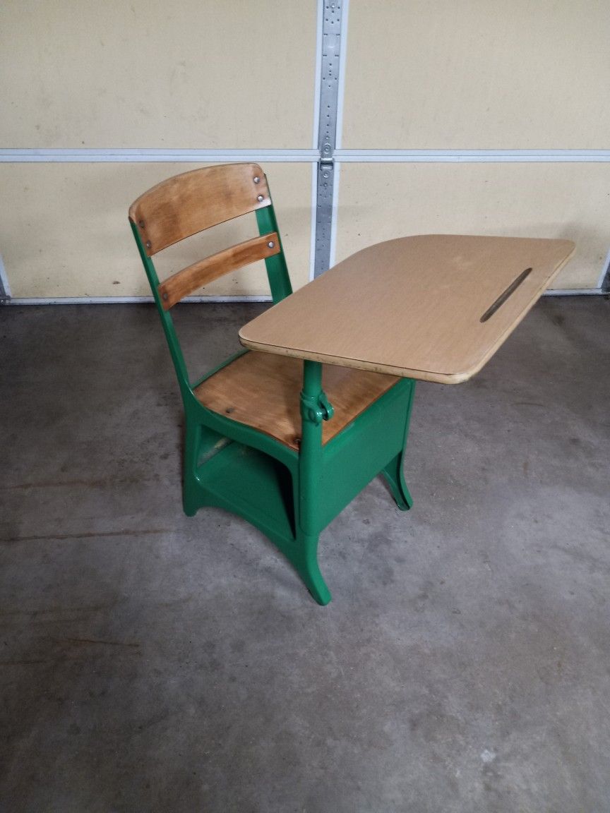 Vintage School Desk
