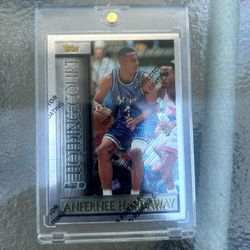1996-97 Anfernee Hardaway Topps Basketball Card🔥