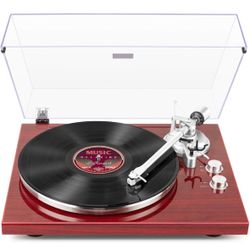 1 by ONE Belt Drive Turntable with Bluetooth Connectivity