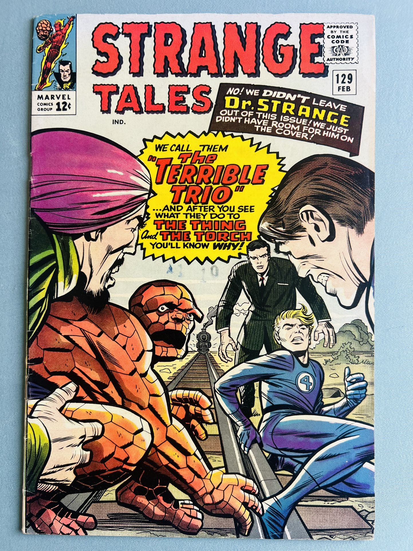 Strange Tales #129 - Marvel comics Fine / Very fine!!