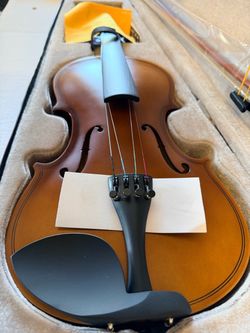 Acoustic Violin with Case and Bow 4/4