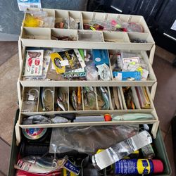 Tackle Box W/ Lures