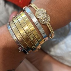 18k Bangle Bracelet Sale Items (contact info removed) Each Pm Me For Pricing