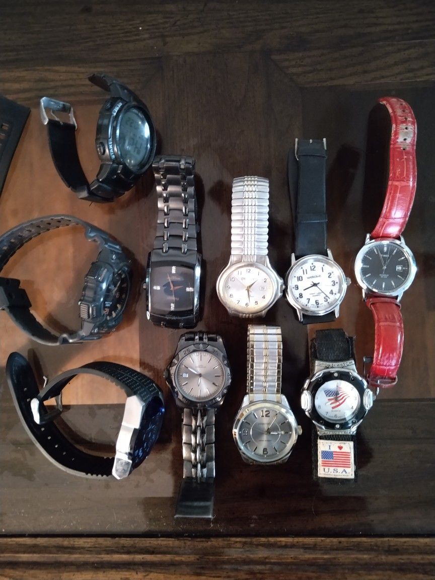 Assorted Men's Watches 