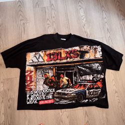13LXST BOXY/CROPPED SHIRT SIZE (M)