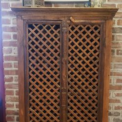Antique Moroccan Style Cabinet