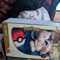 Mew 20th Anniversary Pokemon Plushie