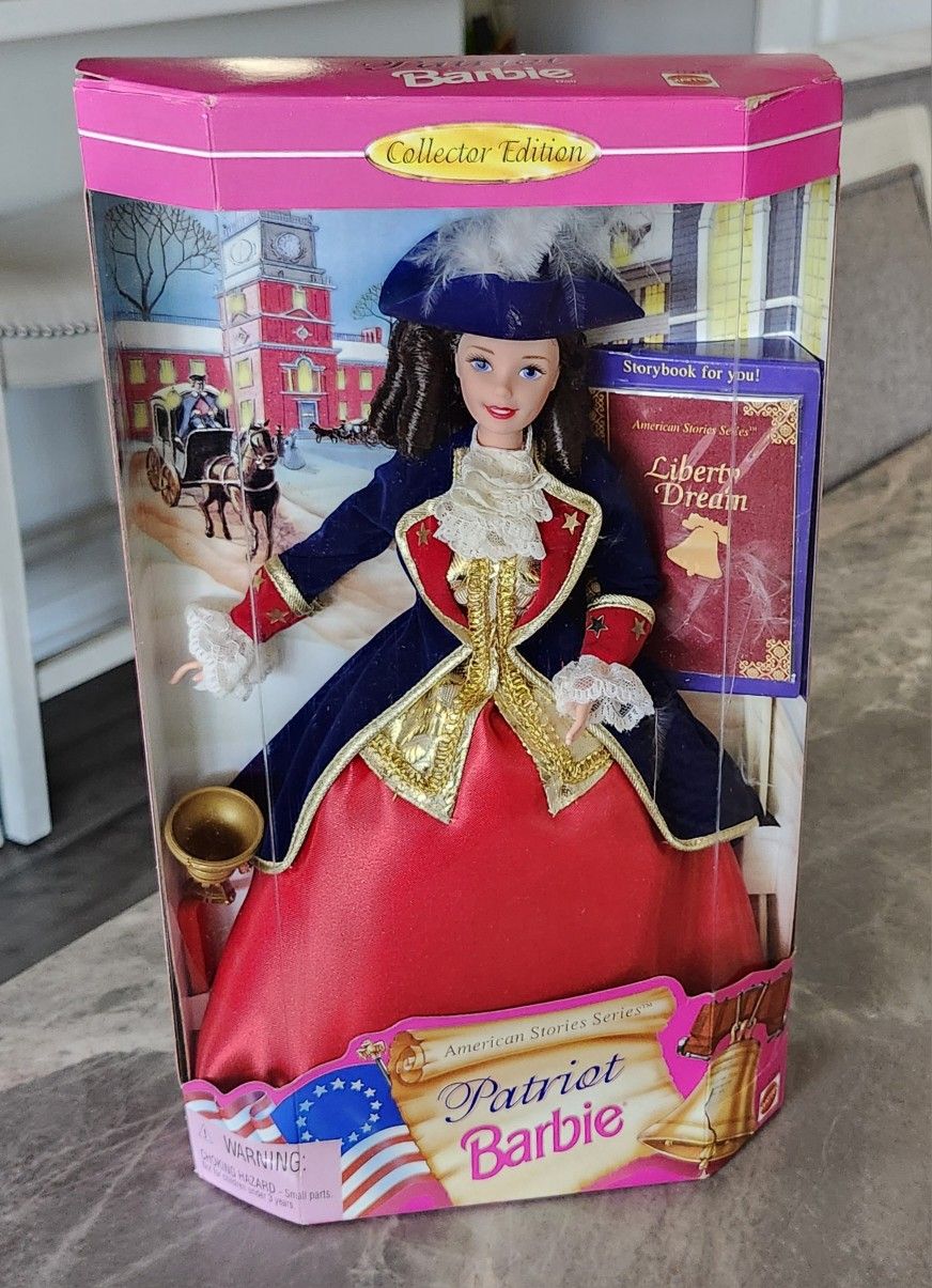 Barbie Doll American Stories Series Patriot Collector Edition 1996 NRFB