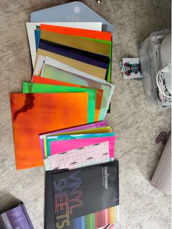 Sublimation, crafting products list one and two all together