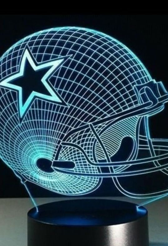 Dallas Cowboys NFL Night Light Lamp