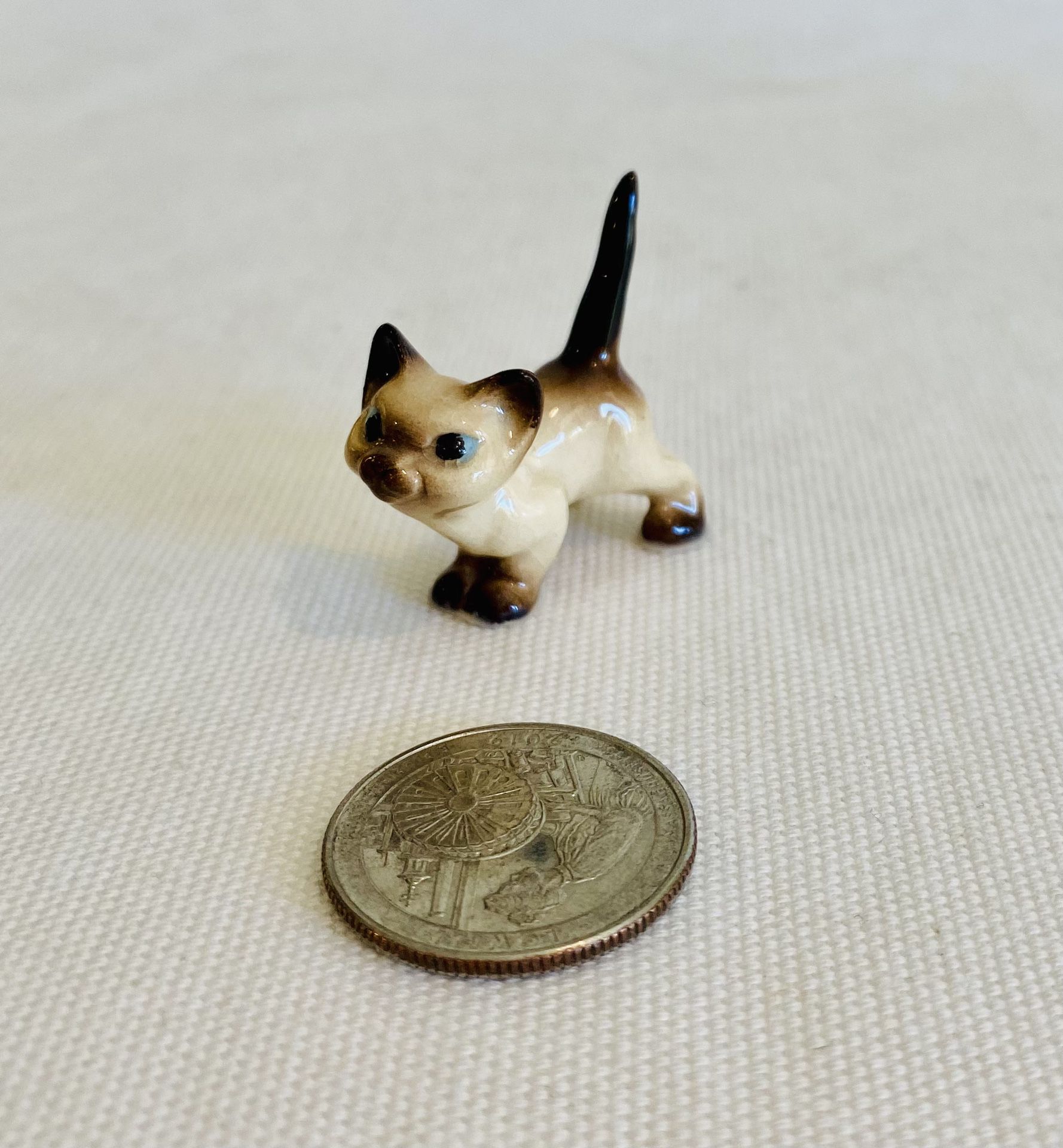 vintage hagen renaker cat miniature-  #9