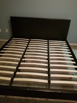 New King Size Platform Bed Frame