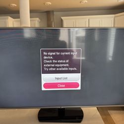 LG 55″ Smart TV (Model 55LB6100) on Universal Stand