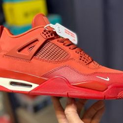 Limited edition retro red leather street sports basketball shoes