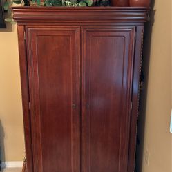 Cherrywood Armoire In Perfect Shape