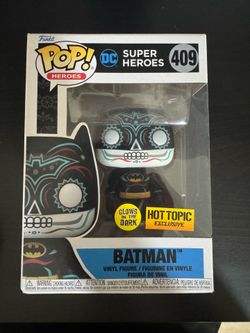 Batman day of the dead (hot topic exclusive glow in the dark) 409