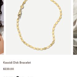 Loveweld 14k Gold Cassidy Bracelet 