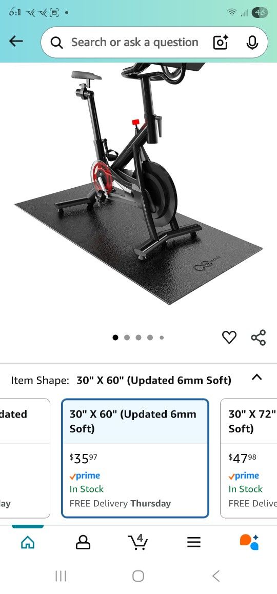 Cycleclub Mat For Biking/workout