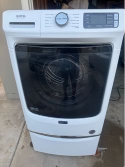 Maytag front load washer