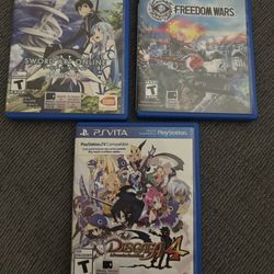 Sony PlayStation Vita games for sale!