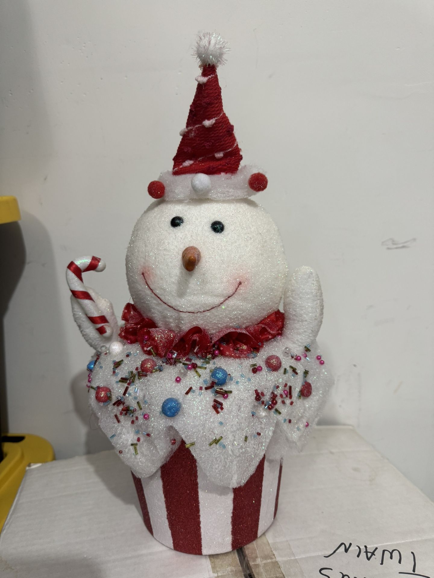 Christmas Snowman Lights Up